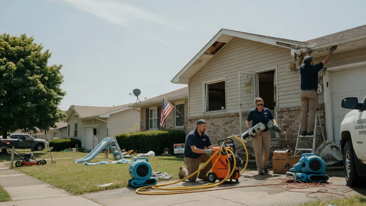 Water Damage Restoration in Oakley, KS near me